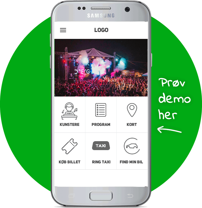 Din unikke event- & festivalapp.